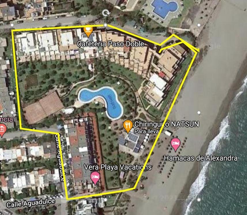 Natura Mediterranea Estudio Naturista Primera Linea Con Piscina Vera Εξωτερικό φωτογραφία
